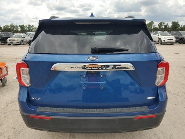 1FMSK7DH7LGA69576 - 2020 FORD EXPLORER XLT BLUE photo 6