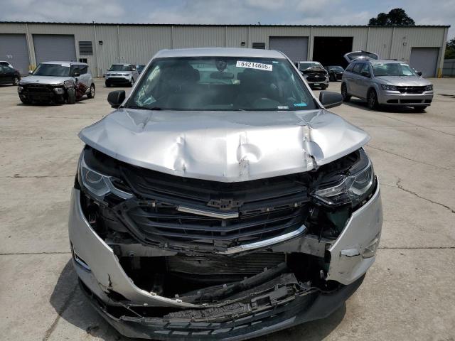 3GNAXHEV9JS553282 - 2018 CHEVROLET EQUINOX LS SILVER photo 5