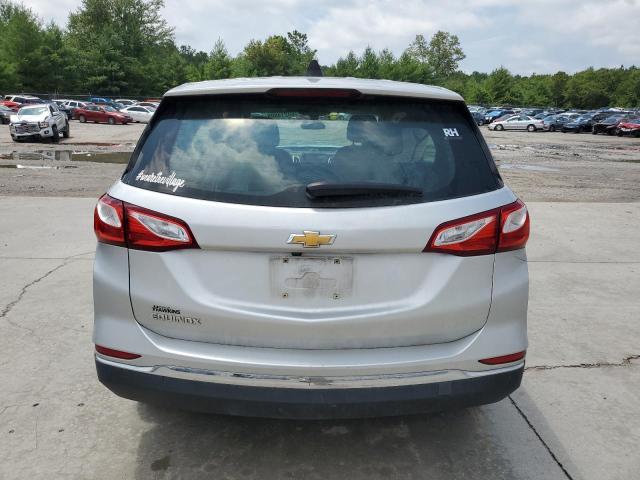 3GNAXHEV9JS553282 - 2018 CHEVROLET EQUINOX LS SILVER photo 6