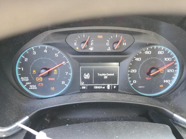 3GNAXHEV9JS553282 - 2018 CHEVROLET EQUINOX LS SILVER photo 9