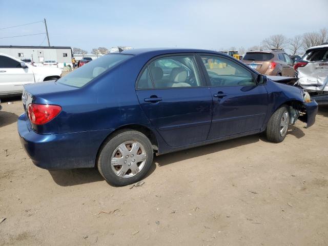 2T1BR30E35C500842 - 2005 TOYOTA COROLLA CE BLUE photo 3