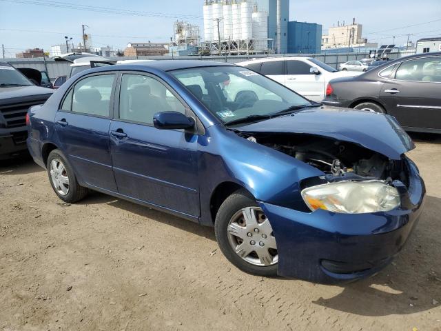 2T1BR30E35C500842 - 2005 TOYOTA COROLLA CE BLUE photo 4