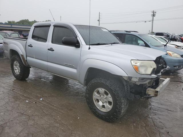 5TFLU4ENXCX032284 - 2012 TOYOTA TACOMA DOUBLE CAB SILVER photo 4