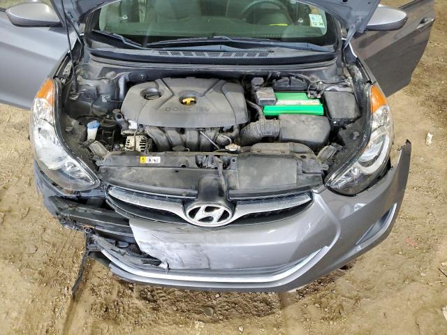 5NPDH4AE1DH196387 - 2013 HYUNDAI ELANTRA GLS GRAY photo 11