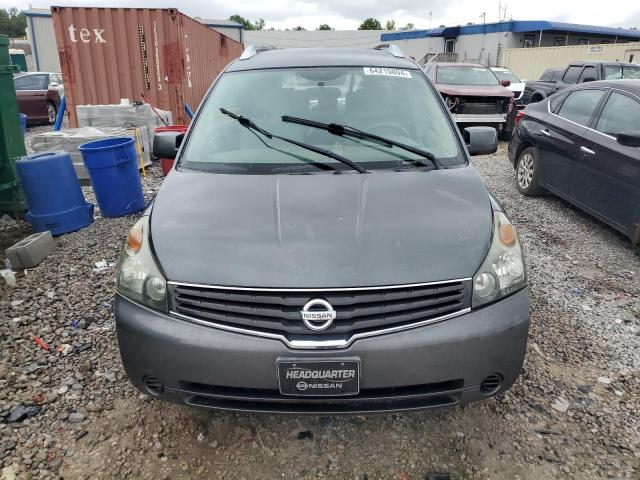 5N1BV28U17N115261 - 2007 NISSAN QUEST S GRAY photo 5