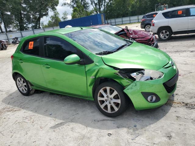 JM1DE1HY8B0130131 - 2011 MAZDA MAZDA2 GREEN photo 4