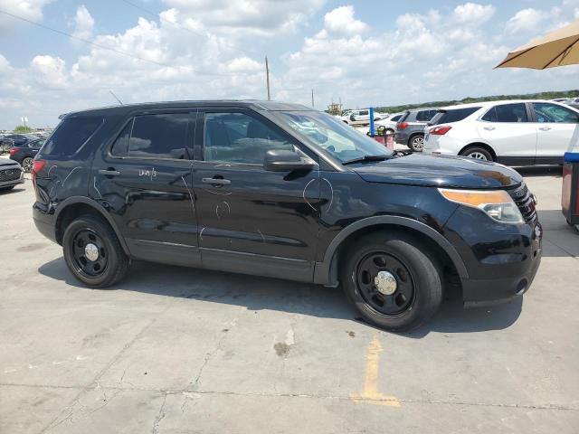 1FM5K8ARXEGB96051 - 2014 FORD EXPLORER POLICE INTERCEPTOR BLACK photo 4