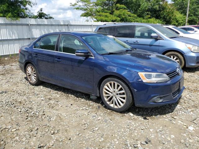 3VWLZ7AJ5BM035925 - 2011 VOLKSWAGEN JETTA SEL BLUE photo 4