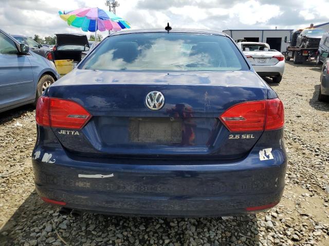 3VWLZ7AJ5BM035925 - 2011 VOLKSWAGEN JETTA SEL BLUE photo 6