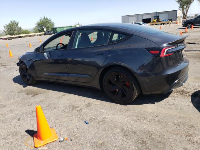 5YJ3E1ET4RF884661 - 2024 TESLA MODEL 3 CHARCOAL photo 2