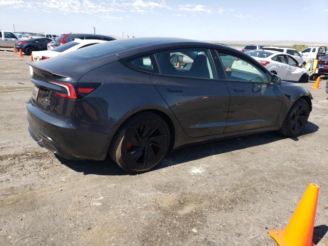5YJ3E1ET4RF884661 - 2024 TESLA MODEL 3 CHARCOAL photo 3