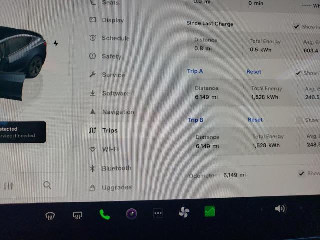 5YJ3E1ET4RF884661 - 2024 TESLA MODEL 3 CHARCOAL photo 9
