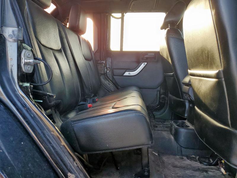 1C4HJWEG8GL201968 - 2016 JEEP WRANGLER U SAHARA 黑色 照片 11