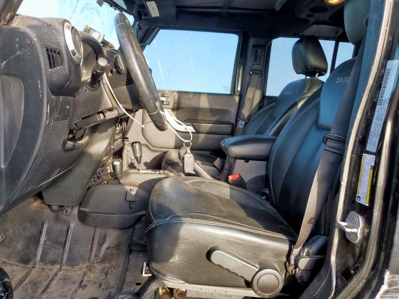 1C4HJWEG8GL201968 - 2016 JEEP WRANGLER U SAHARA 黑色 照片 7