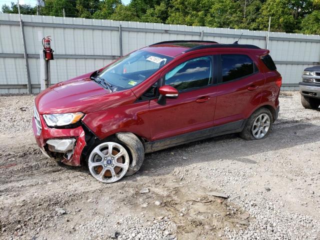 MAJ6S3GL8NC458354 - 2022 FORD ECOSPORT SE MAROON photo 1