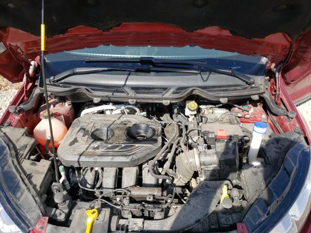 MAJ6S3GL8NC458354 - 2022 FORD ECOSPORT SE MAROON photo 12