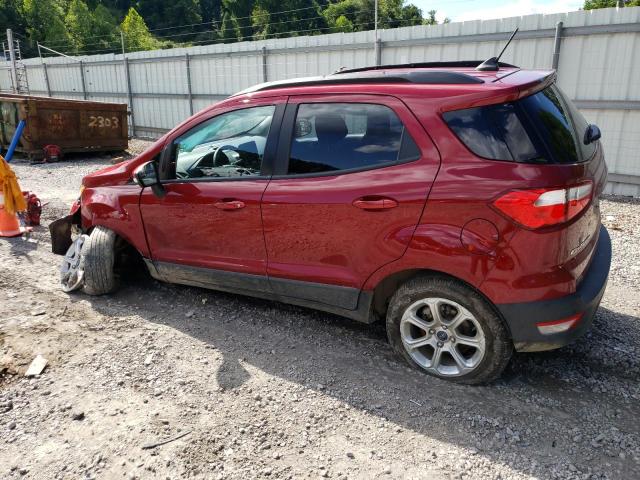 MAJ6S3GL8NC458354 - 2022 FORD ECOSPORT SE MAROON photo 2