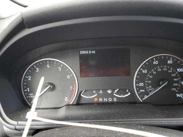 MAJ6S3GL8NC458354 - 2022 FORD ECOSPORT SE MAROON photo 9