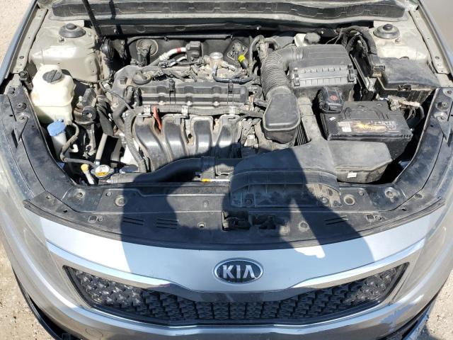 KNAGM4A71D5433726 - 2013 KIA OPTIMA LX SILVER photo 11