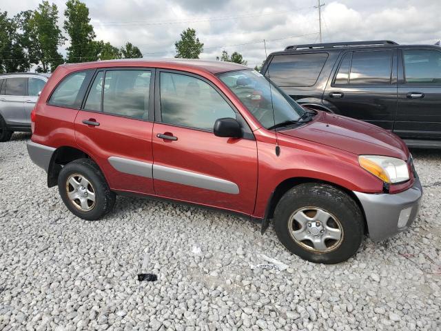 JTEGH20VX30083144 - 2003 TOYOTA RAV4 RED photo 4