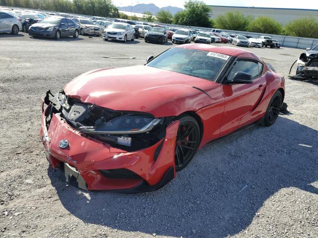 WZ1DB0C0XMW035589 - 2021 TOYOTA SUPRA BASE RED photo 1