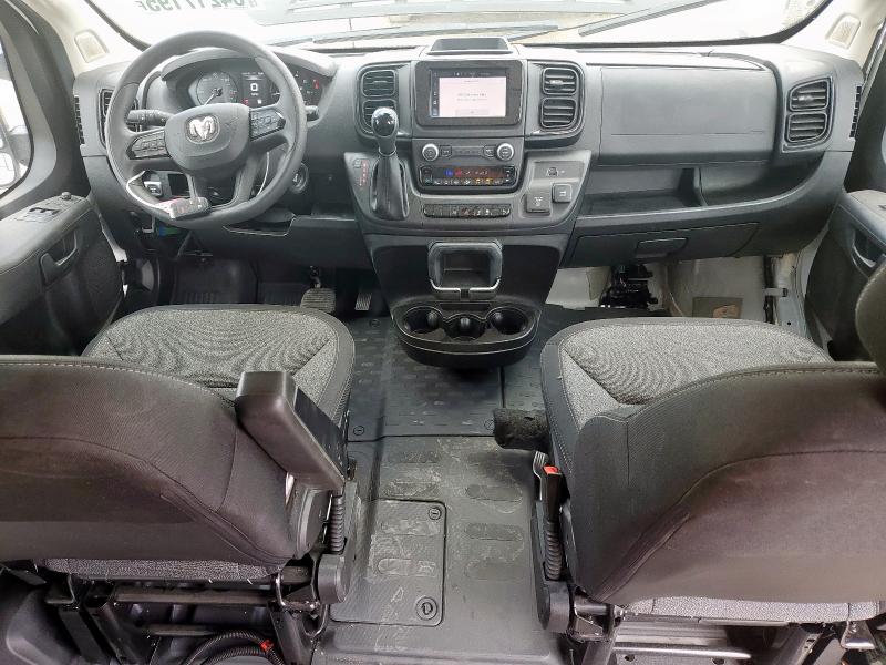 3C6LRVDG9RE136758 - 2024 RAM PROMASTER 2500 HIGH თეთრი ფოტო 8