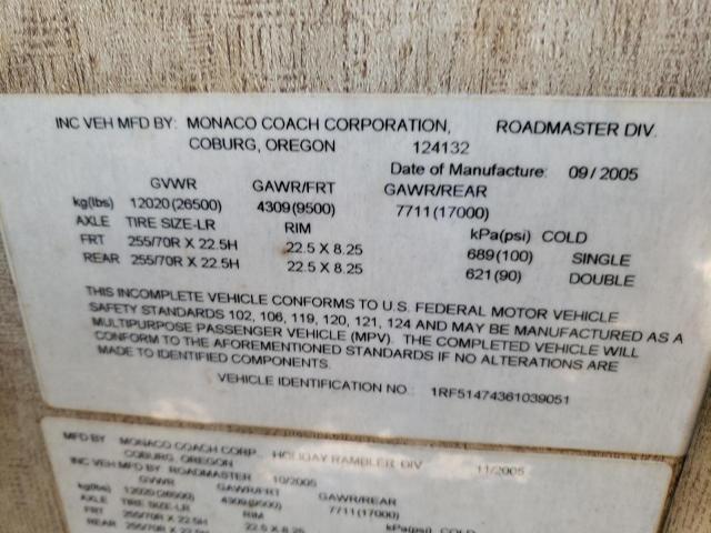 1RF51474361039051 - 2006 HOLI 5TH WHEEL ყავისფერი ფოტო 10