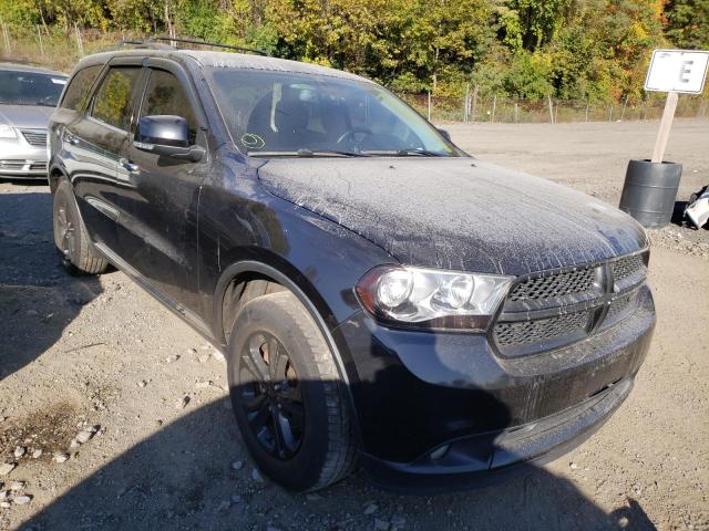 1C4RDJDG3DC699122 - 2013 DODGE DURANGO CREW BLACK photo 1