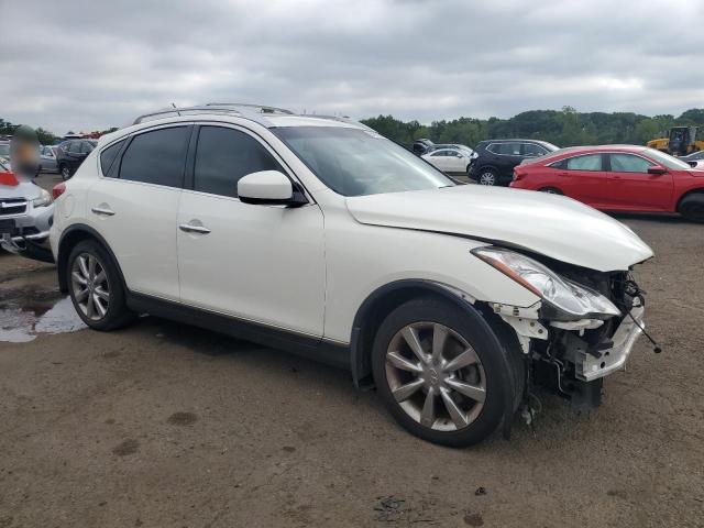JN1AJ0HR4BM855139 - 2011 INFINITI EX35 BASE WHITE photo 4