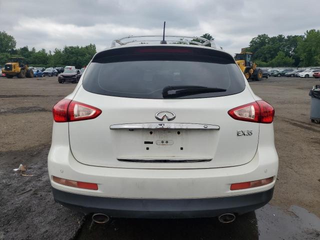 JN1AJ0HR4BM855139 - 2011 INFINITI EX35 BASE WHITE photo 6