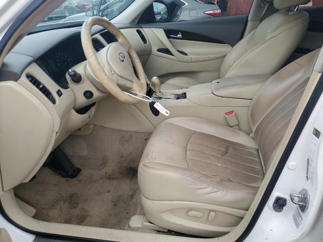 JN1AJ0HR4BM855139 - 2011 INFINITI EX35 BASE WHITE photo 7