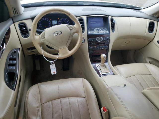 JN1AJ0HR4BM855139 - 2011 INFINITI EX35 BASE WHITE photo 8