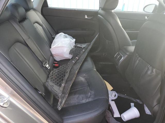 5XXGU4L36GG099240 - 2016 KIA OPTIMA EX SILVER photo 10