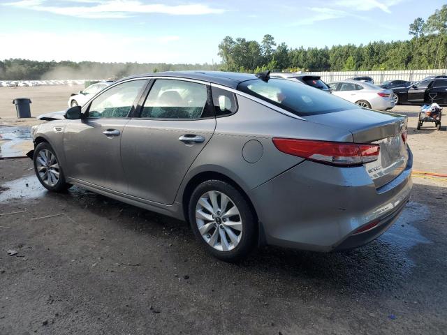 5XXGU4L36GG099240 - 2016 KIA OPTIMA EX SILVER photo 2