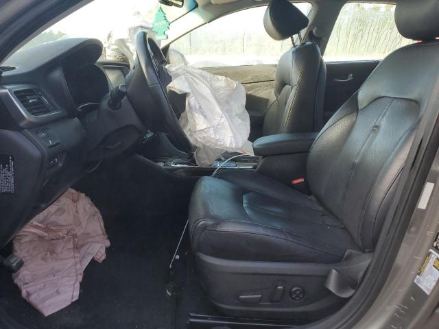 5XXGU4L36GG099240 - 2016 KIA OPTIMA EX SILVER photo 7