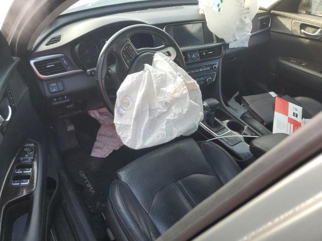 5XXGU4L36GG099240 - 2016 KIA OPTIMA EX SILVER photo 8