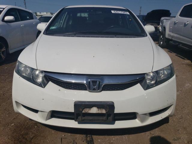 19XFA16619E031562 - 2009 HONDA CIVIC LX-S Սպիտակ լուսանկար 5