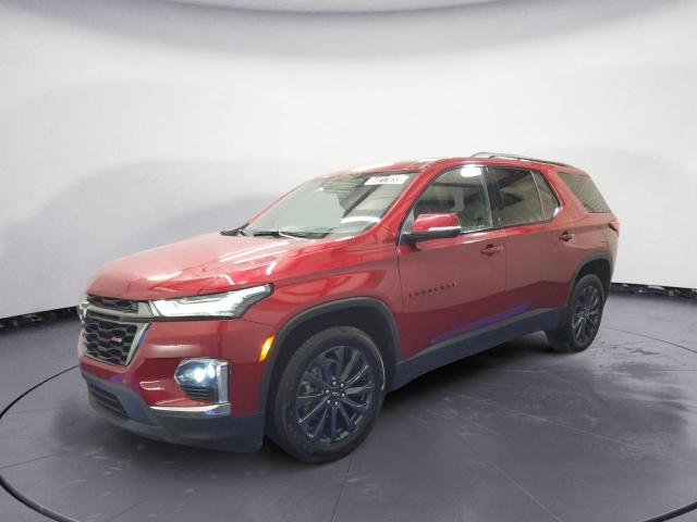 1GNERJKWXNJ136180 - 2022 CHEVROLET TRAVERSE RS RED photo 1