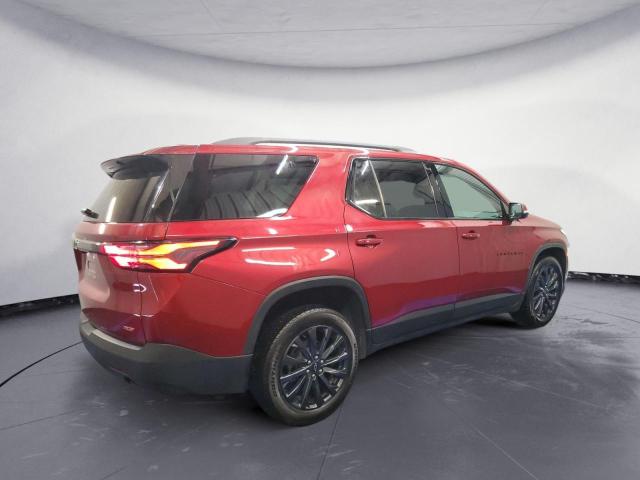 1GNERJKWXNJ136180 - 2022 CHEVROLET TRAVERSE RS RED photo 3