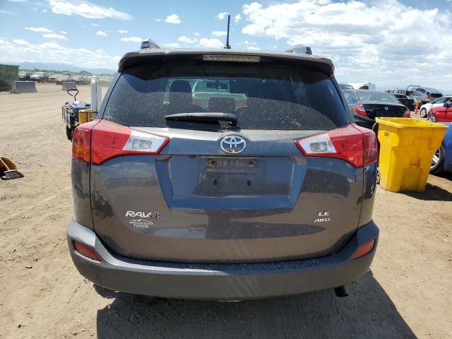 2T3BFREV5DW123911 - 2013 TOYOTA RAV4 LE CHARCOAL photo 6
