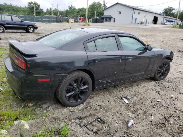 2C3CDXDT9DH682557 - 2013 DODGE CHARGER R/T BLACK photo 3