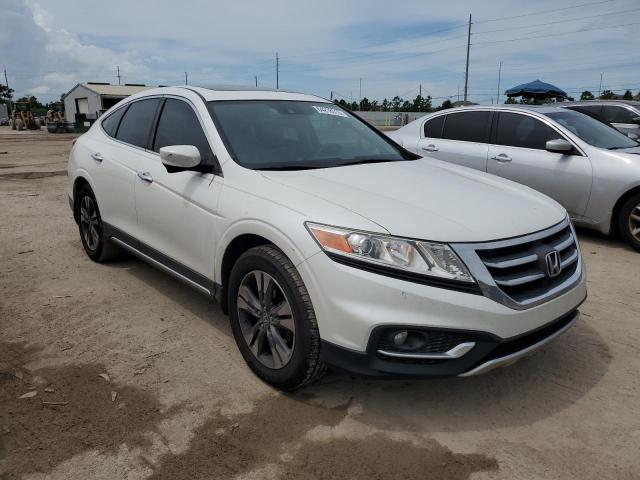 5J6TF1H54DL002740 - 2013 HONDA CROSSTOUR EXL WHITE photo 4