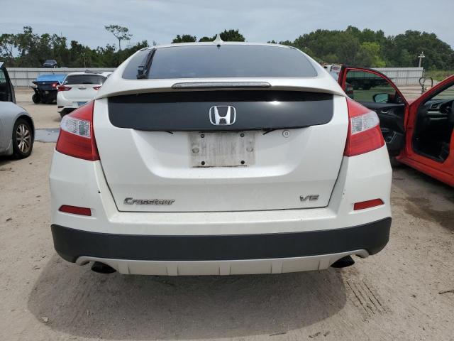 5J6TF1H54DL002740 - 2013 HONDA CROSSTOUR EXL WHITE photo 6