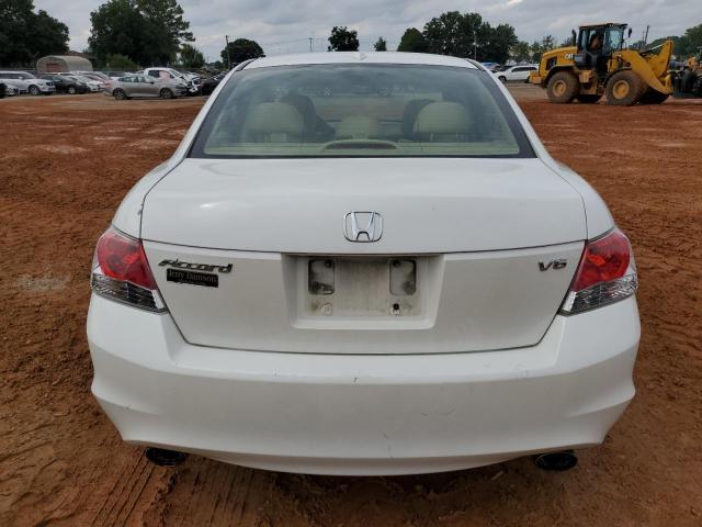 5KBCP3F85AB008963 - 2010 HONDA ACCORD EXL WHITE photo 6