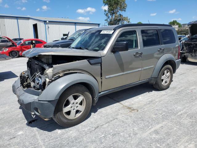 1D8GT28K17W597210 - 2007 DODGE NITRO SXT BROWN photo 1