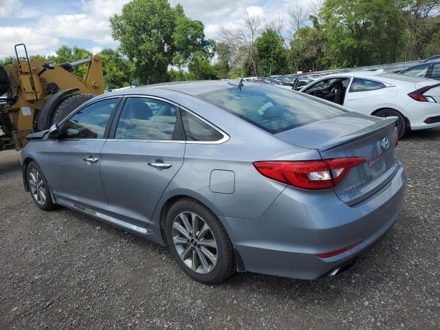 5NPE34AF1HH545856 - 2017 HYUNDAI SONATA SPORT GRAY photo 2