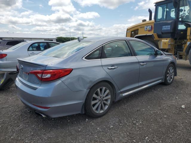 5NPE34AF1HH545856 - 2017 HYUNDAI SONATA SPORT GRAY photo 3