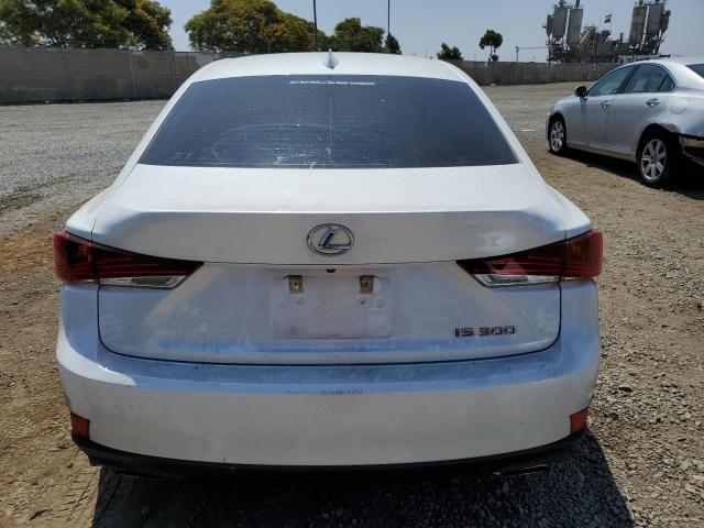 JTHBA1D2XK5097591 - 2019 LEXUS IS 300 WHITE photo 6