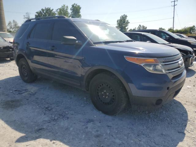 1FMHK8B83CGA86992 - 2012 FORD EXPLORER BLUE photo 4