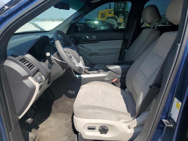 1FMHK8B83CGA86992 - 2012 FORD EXPLORER BLUE photo 7